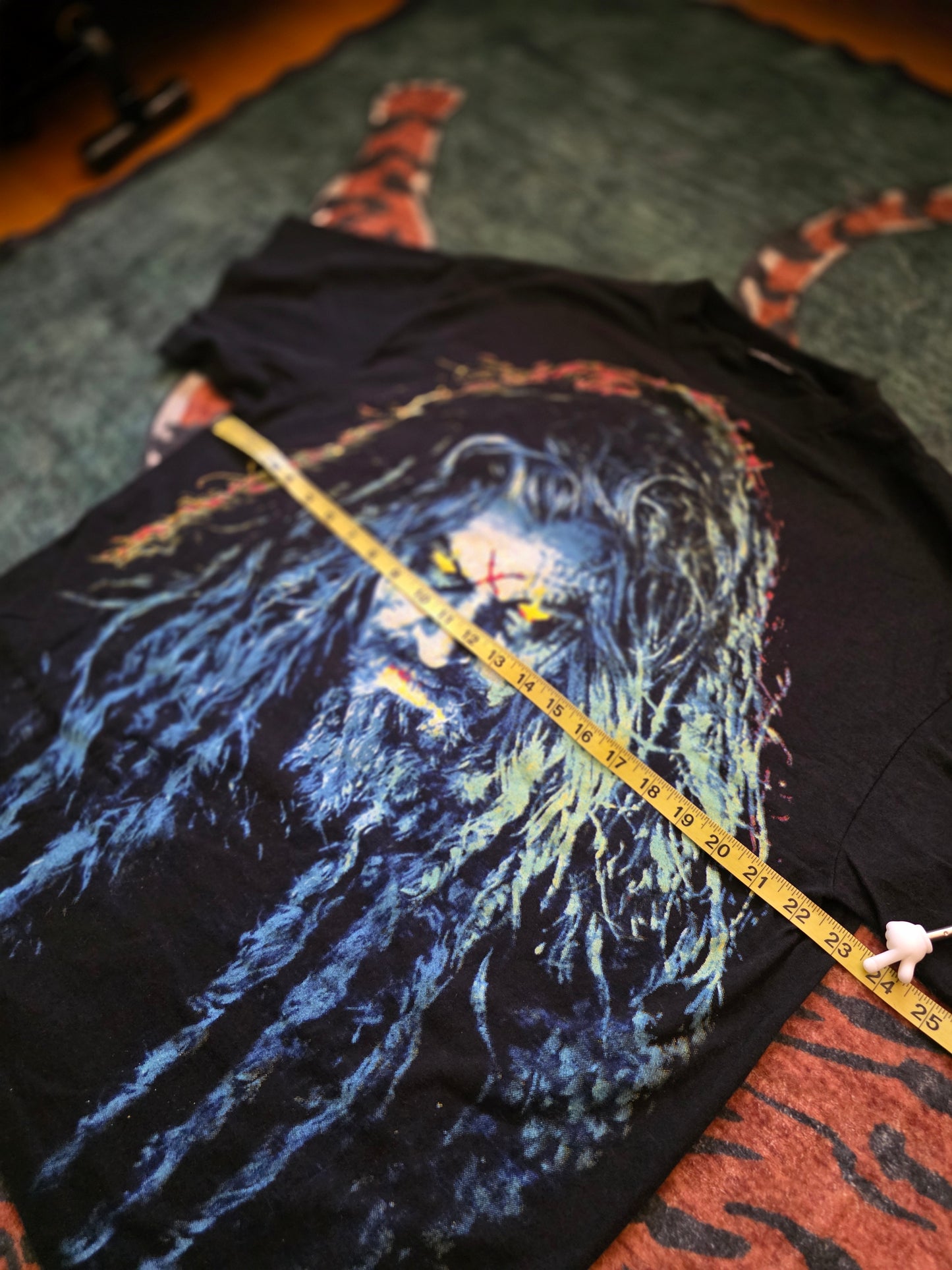 Rob Zombie Portrait Overprint Tee Tshirt