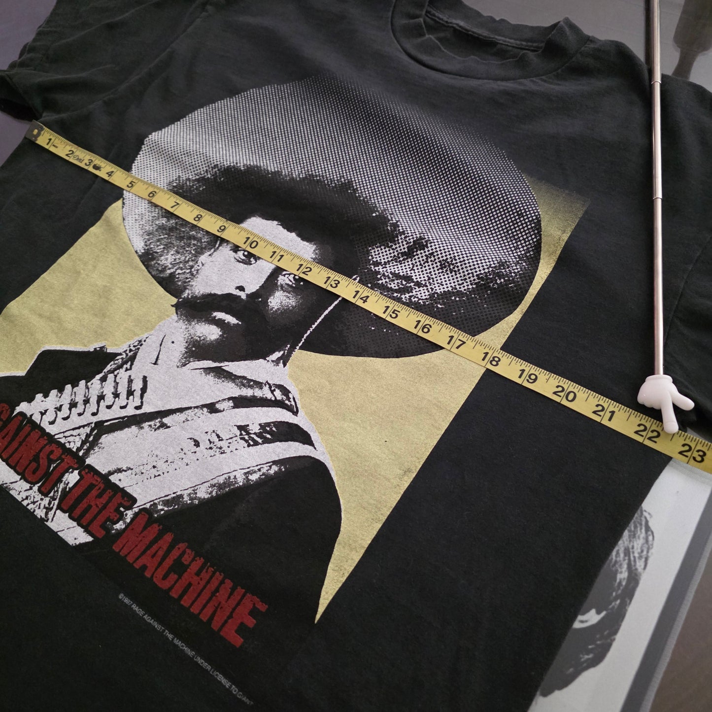 Rage Against The Machine Emiliano Zapata Double-sided Tshirt XL Faded Black