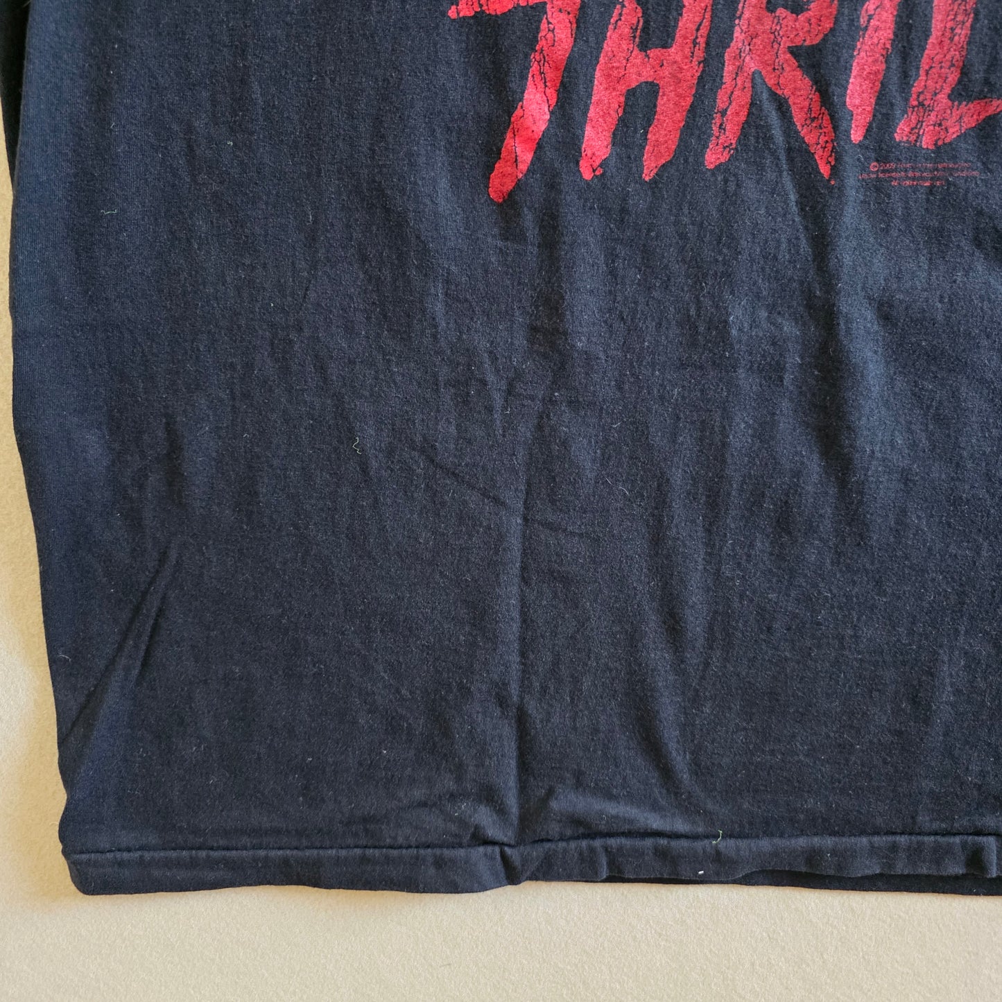 Michael Jackson Thriller Double-sided Print Tee Tshirt XXL