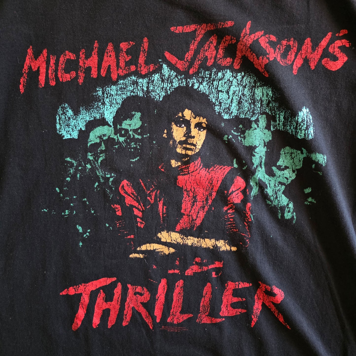 Michael Jackson Thriller Double-sided Print Tee Tshirt XXL