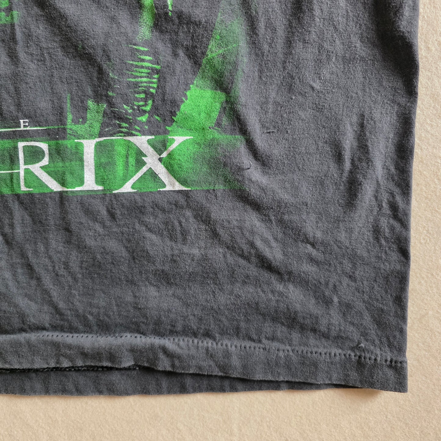 The Matrix 90s Style Double-sided Print Tshirt XL