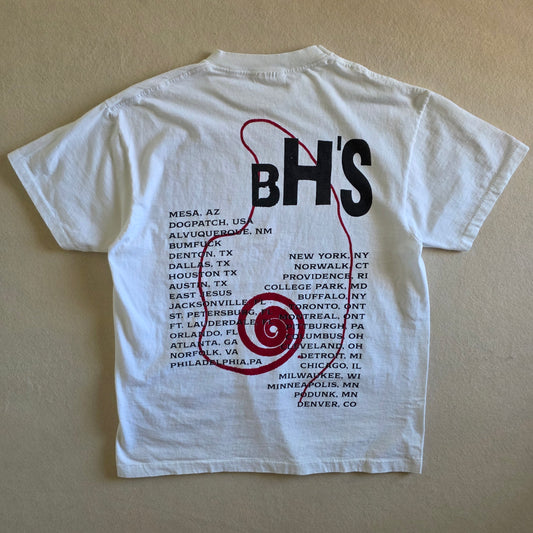 Butthole Surfers Retro Graphic Tee Tshirt L Washed White