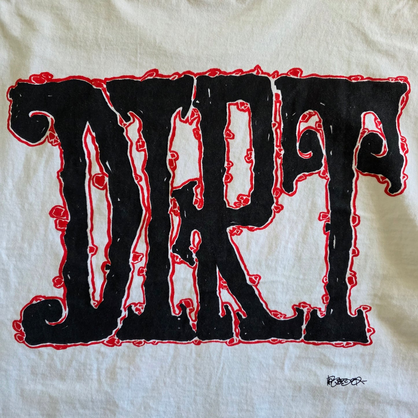 Alice In Chains Dirt 4-sided Print Tshirt White XL