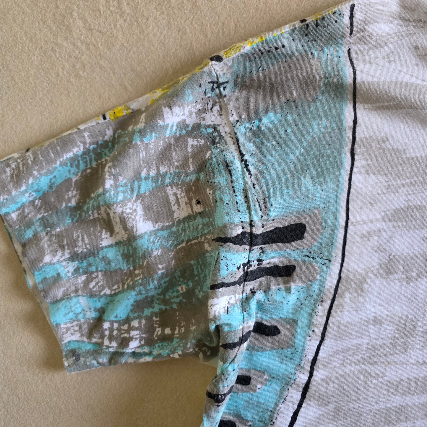 Rare Pablo Picasso All Over Print Graphic Tee L