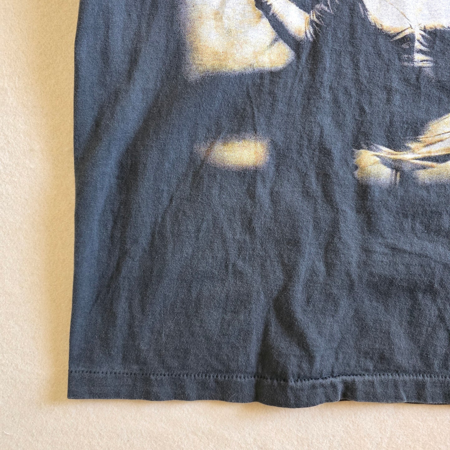Sade Summer Deluxe Enzyme-washed Graphic Tee Tshirt Large Faded Black