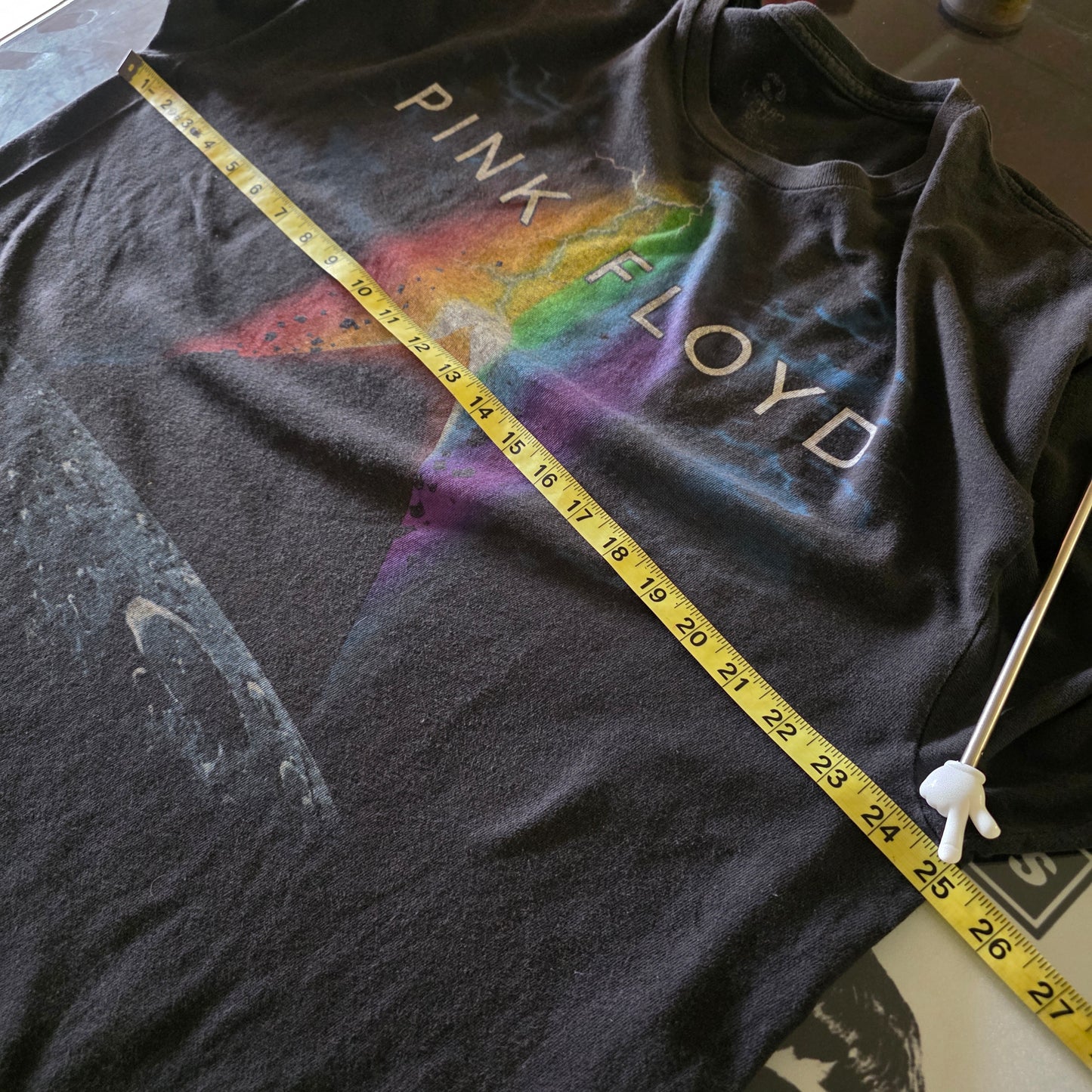Pink Floyd Liquid Blue Tee Tshirt XXL Faded Black