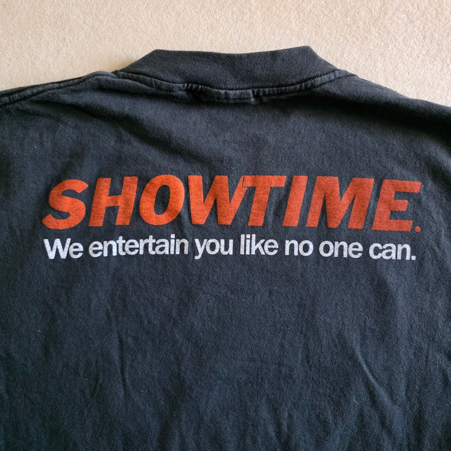 The Silence of the Lambs Double-sided Print Movie Tee L Faded