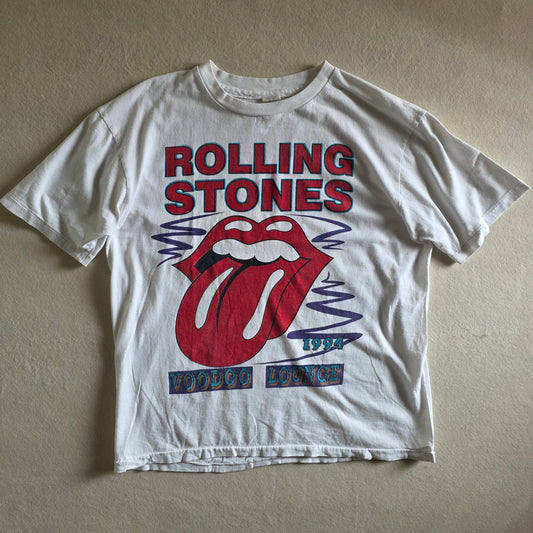 The Rolling Stones Voodoo Lounge Tour Tee Tshirt XL White