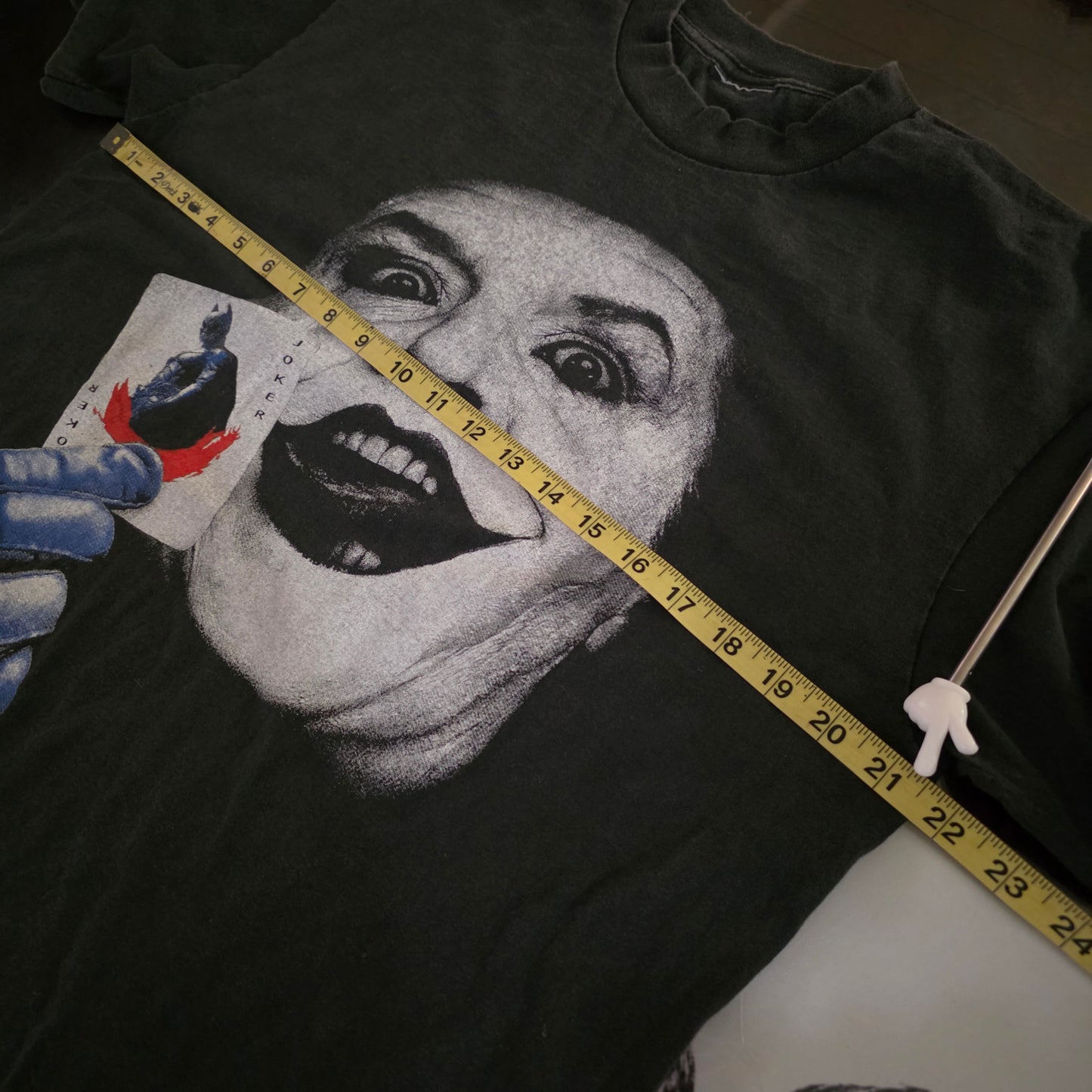 Batman Joker 1989 Double-sided Print Movie Tee L Faded