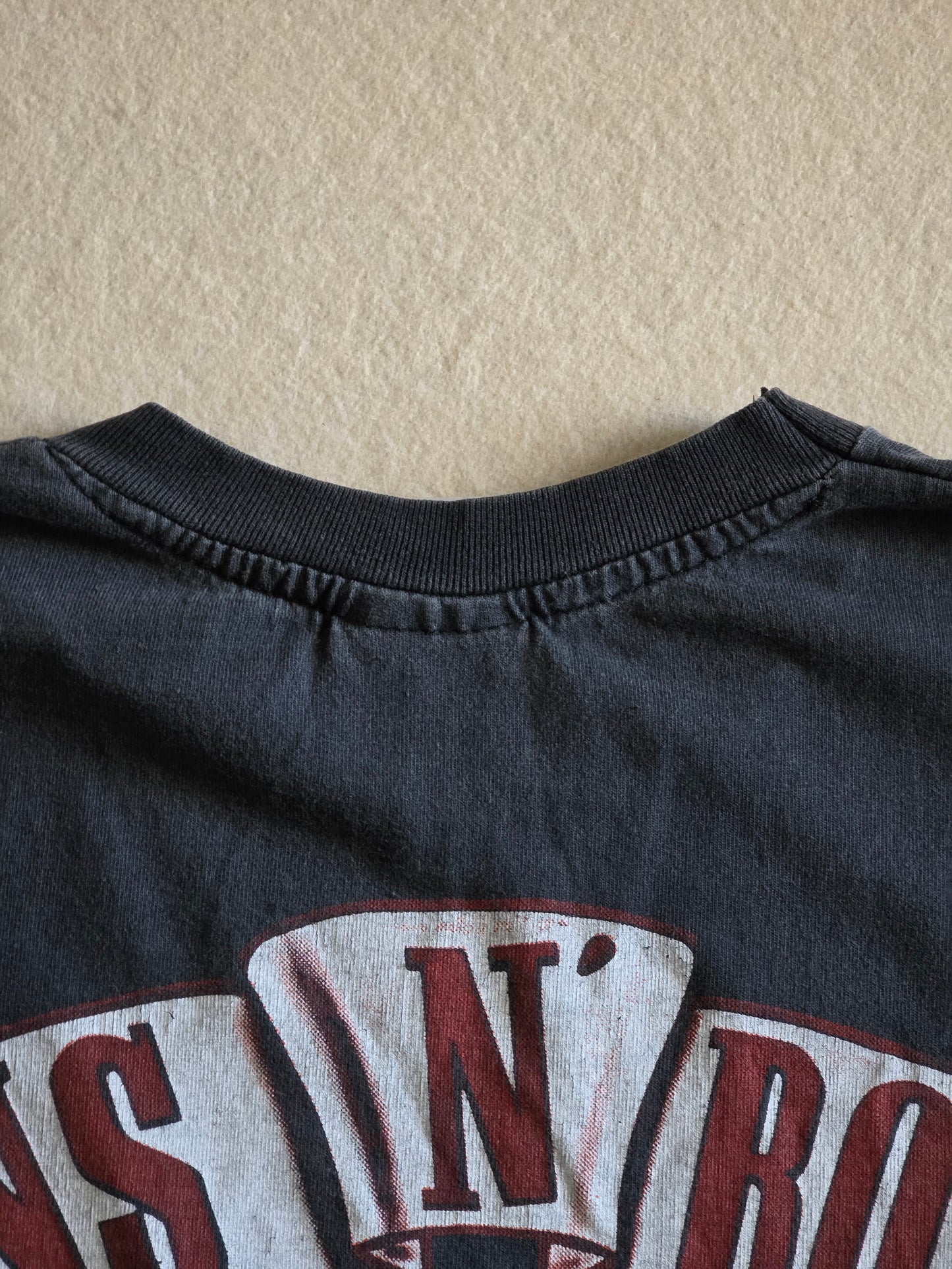 Guns N Roses GNR Tattoo Overprint Tee Tshirt