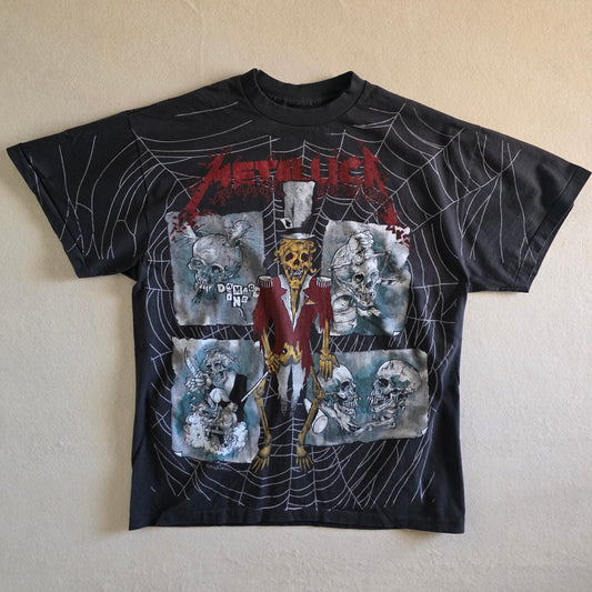 Metallica Ringmaster Overprint All Over Print Tee Tshirt XL