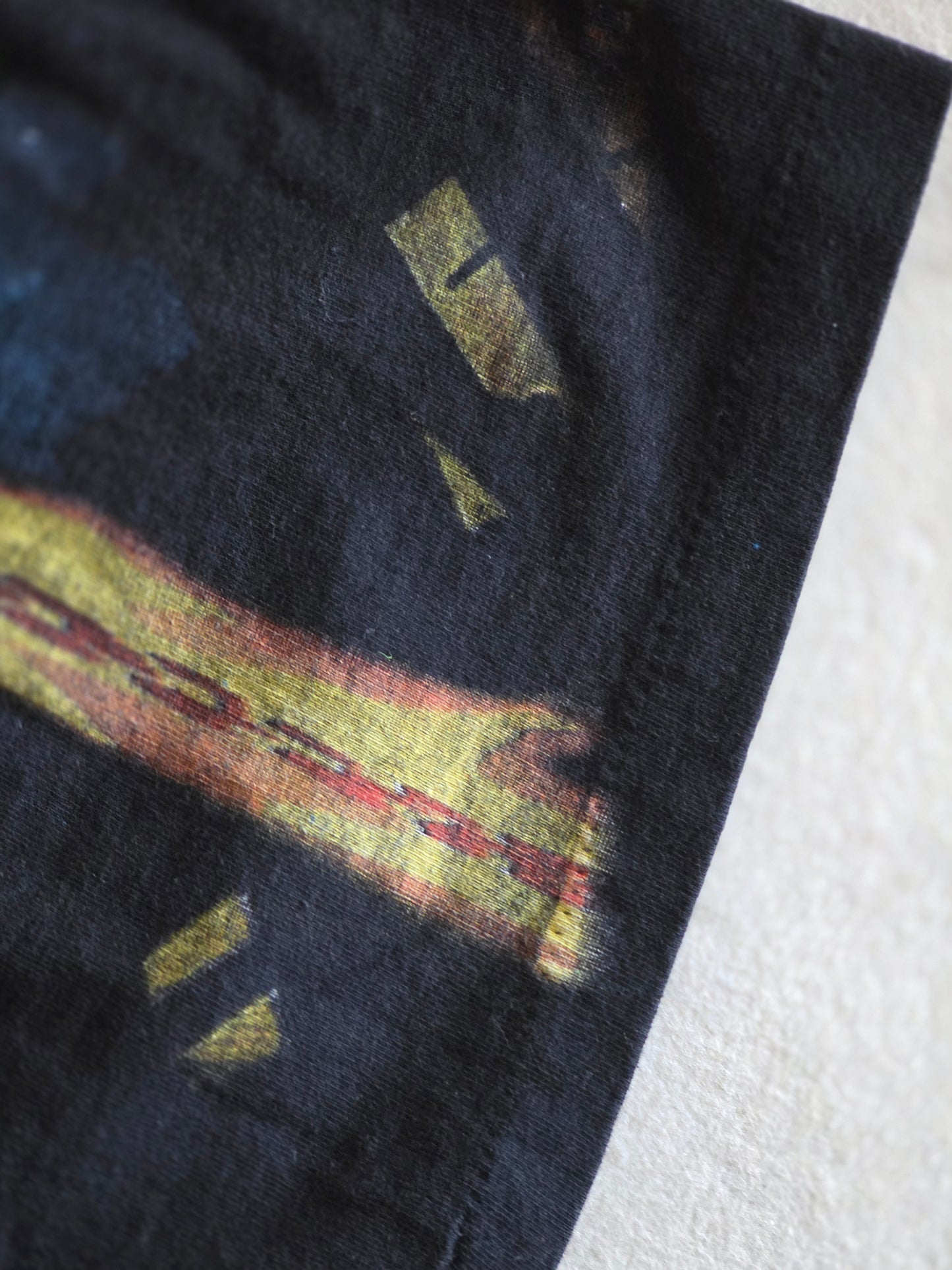 Ghost Rider All Over Print Overprint Print Tee Tshirt L Large