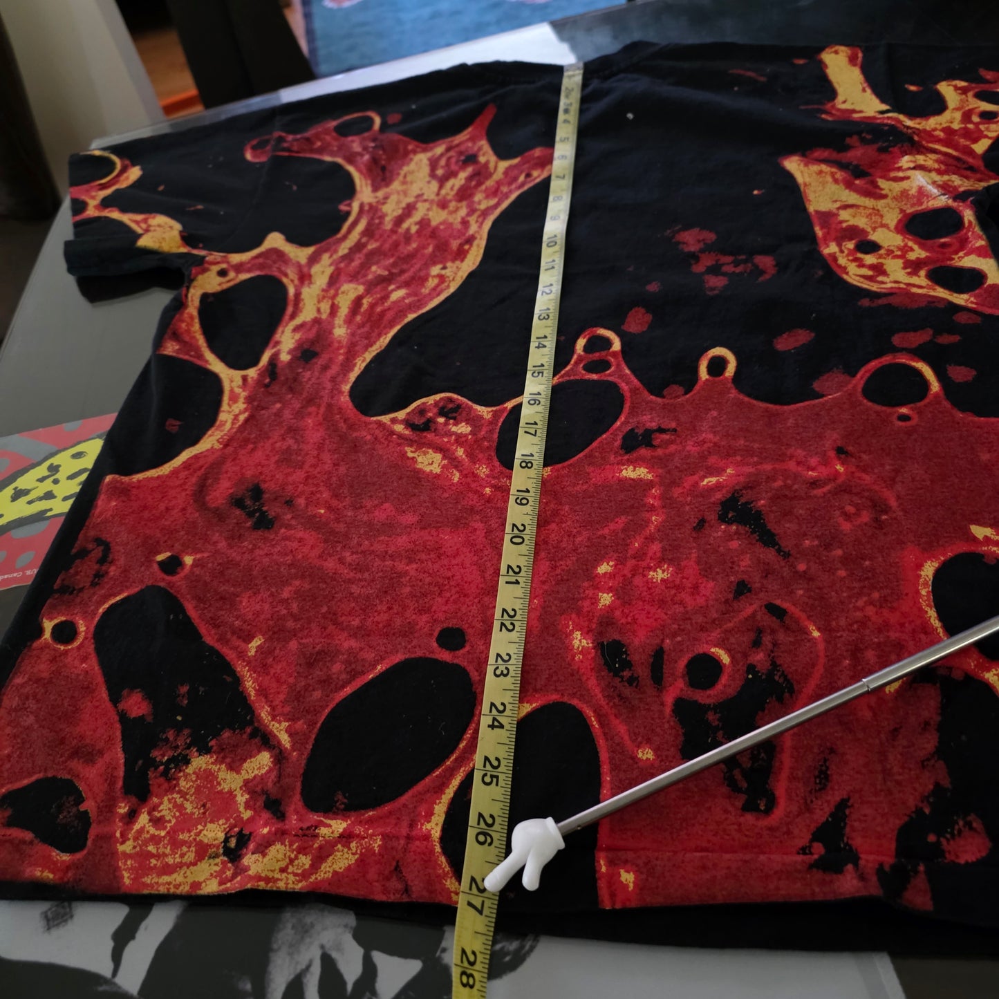 Metallica Load Album Cover Overprint Tee Tshirt Large