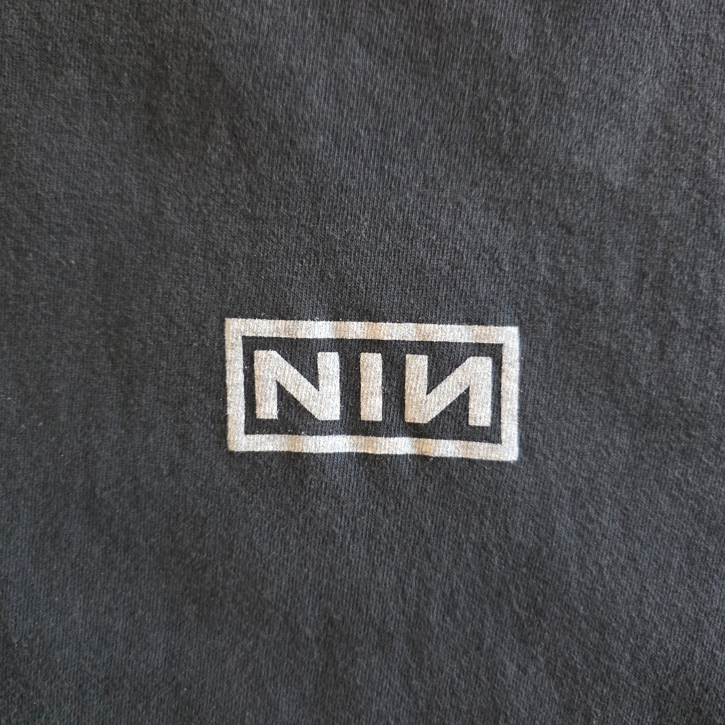 Nine Inch Nails The Downward Spiral Year Zero Long Sleeve Tshirt Faded XL