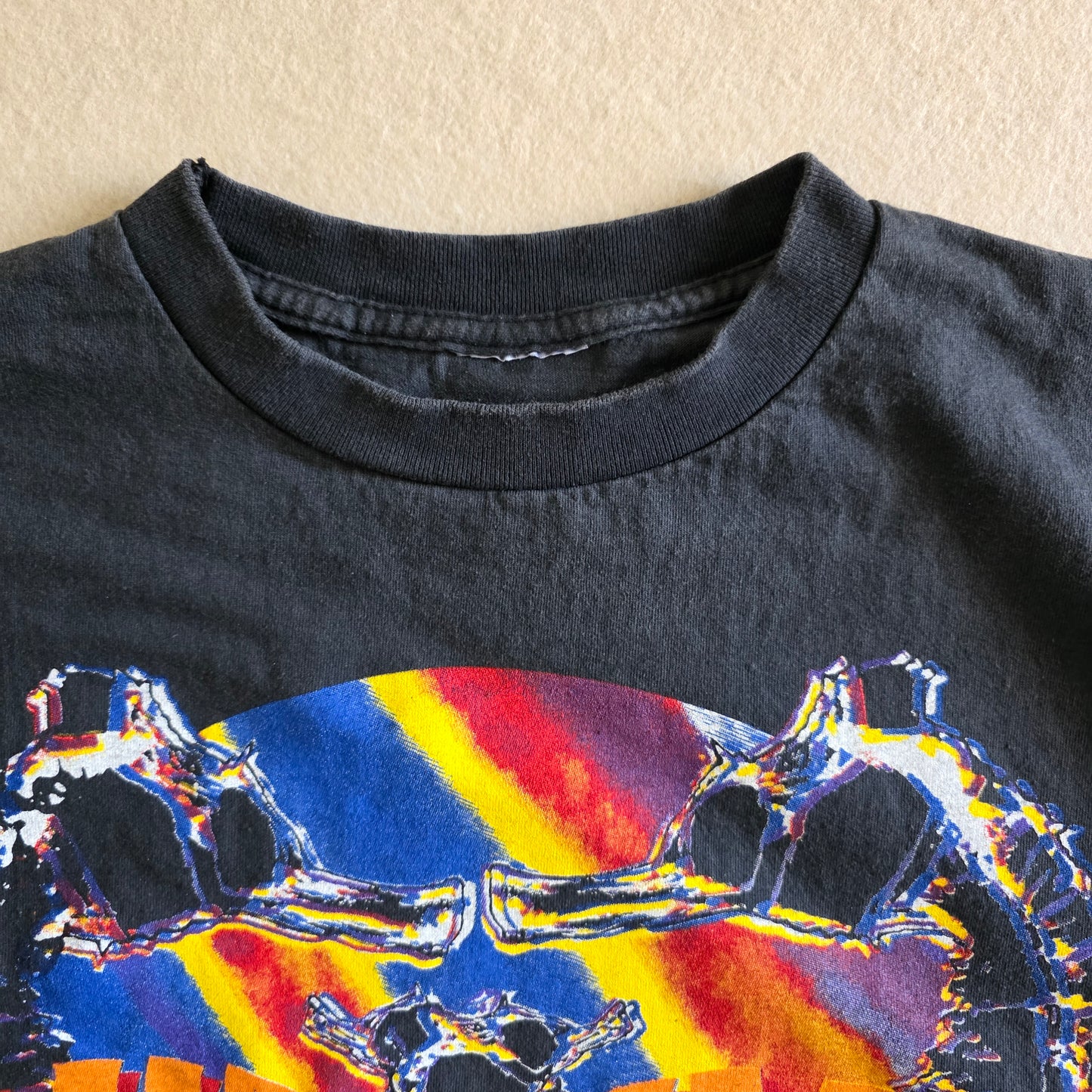 Nirvana Come As You Are Nevermind Double-sided Print Tee Tshirt XL Faded Black