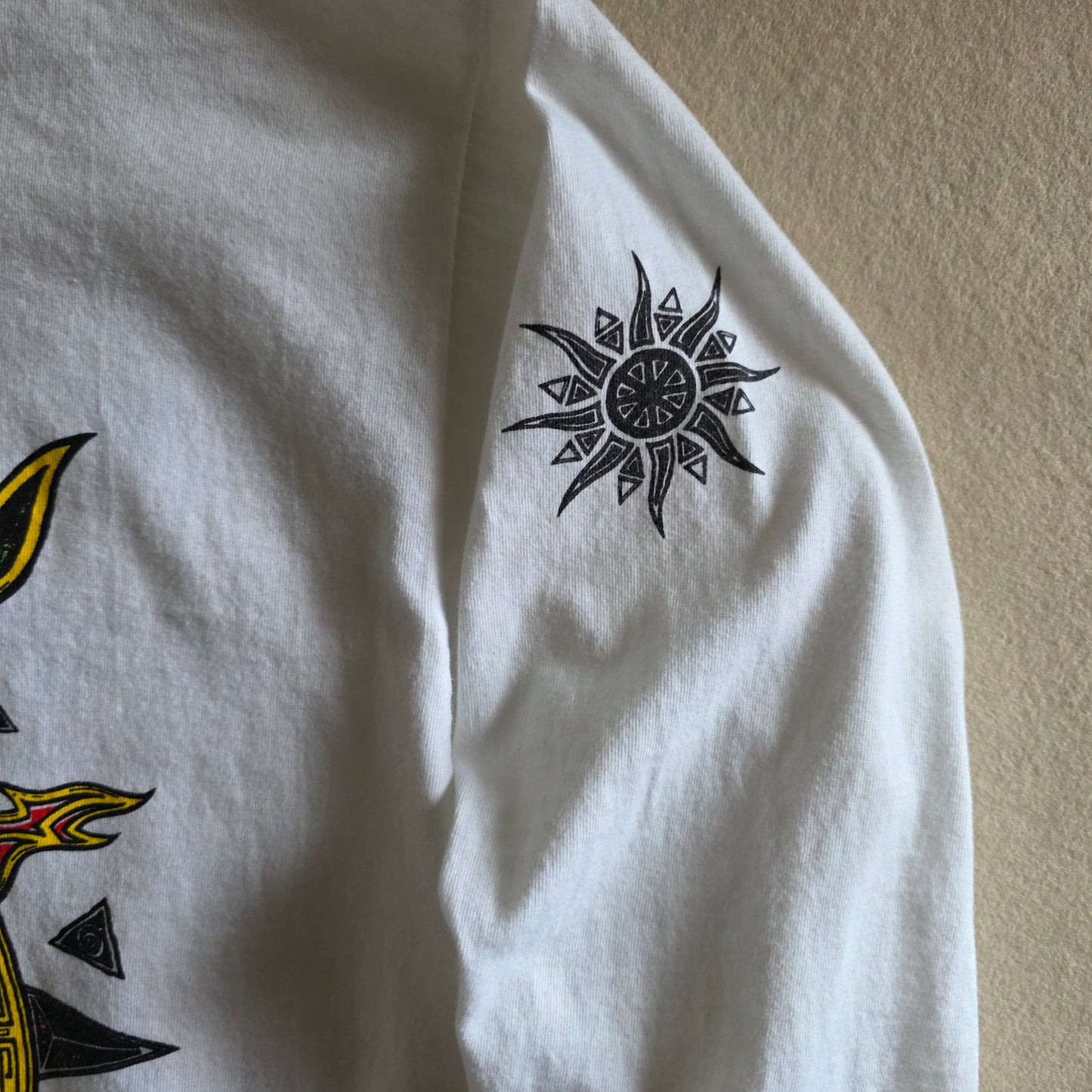 Alice In Chains Dirt 4-sided Print Long Sleeve Tshirt White XL