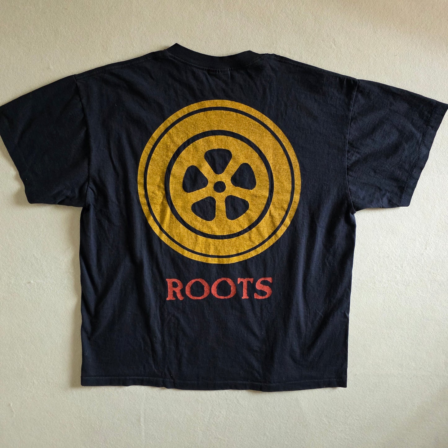 Sepultura Bloody Roots Vintage-Style Graphic Double-sided Tee XL Black