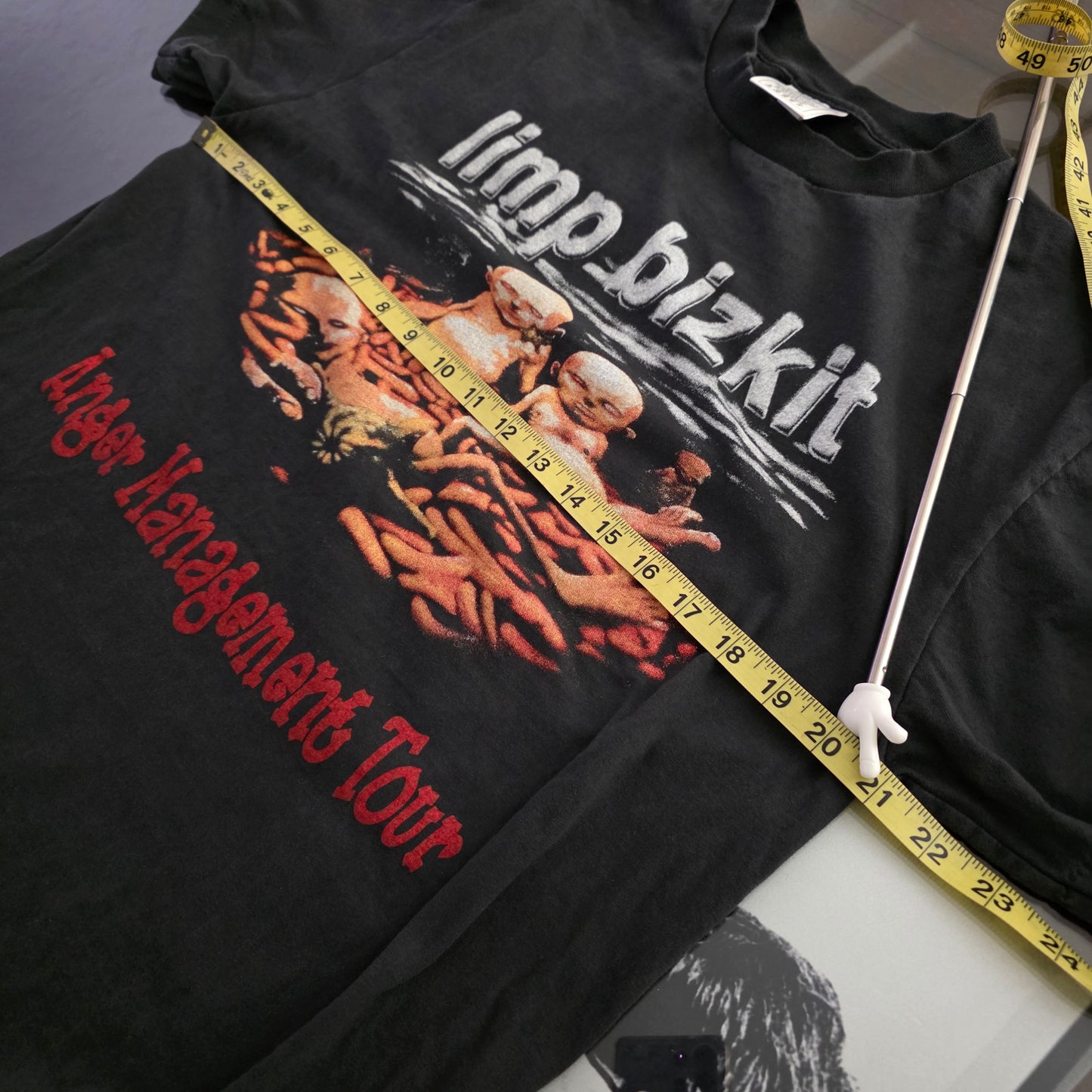 Limp Bizkit Eminem Papa Roach Anger Management Tour Tee Tshirt L Faded