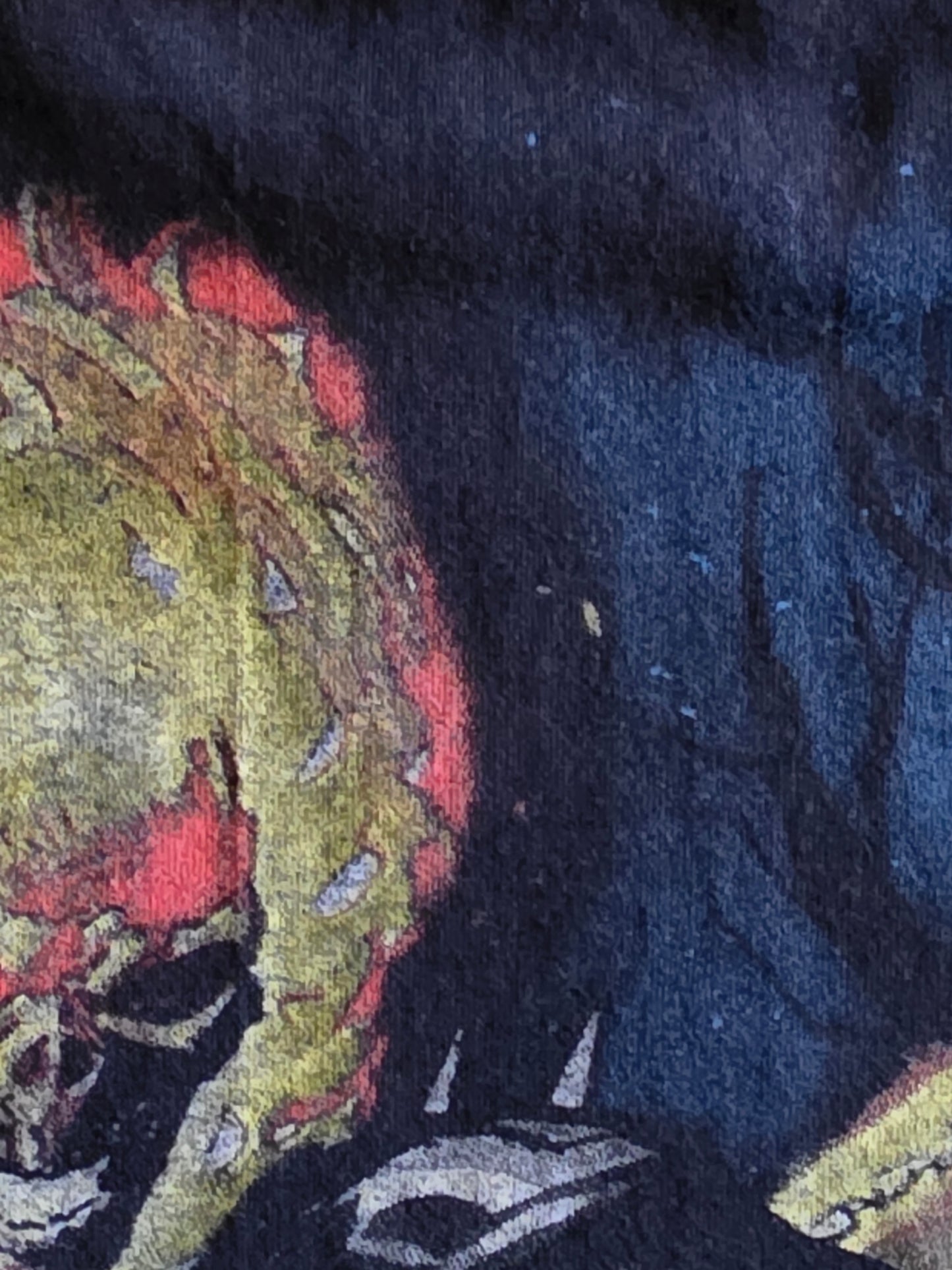 Ghost Rider All Over Print Overprint Print Tee Tshirt L Large