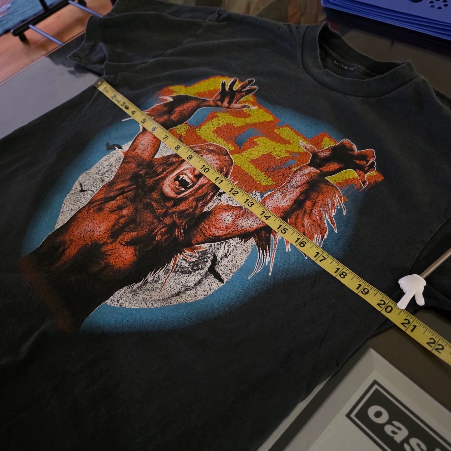 Ozzy Osbourne Big Print Vintage-Style Graphic Tee
