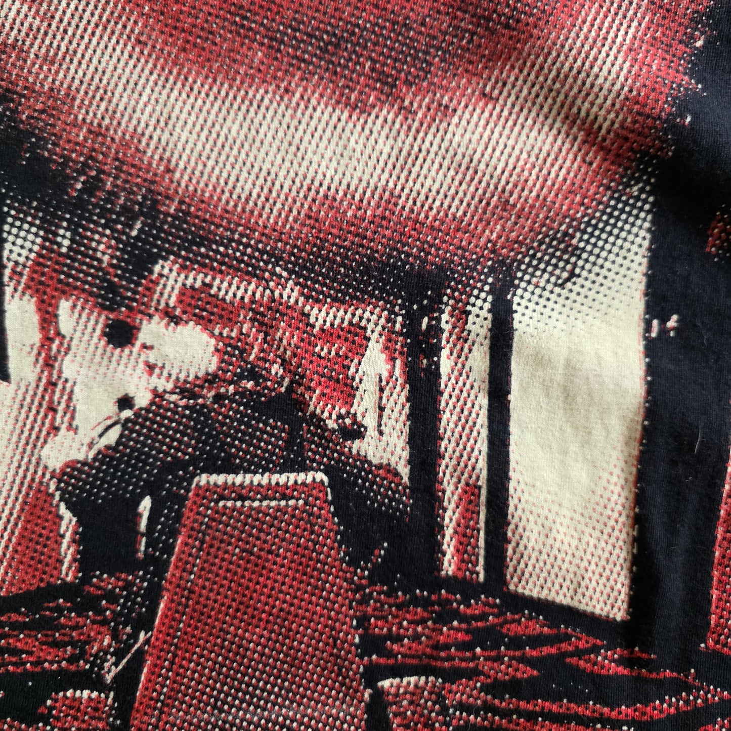 The Shining All Over Print AOP Overprint  OVP Retro Movie Tshirt Tee XL Black