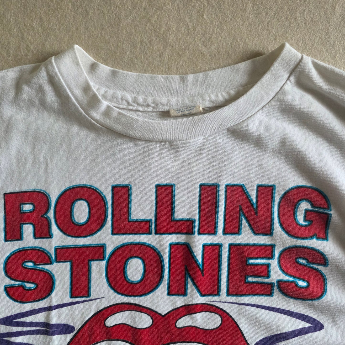 The Rolling Stones Voodoo Lounge Tour Tee Tshirt XL White