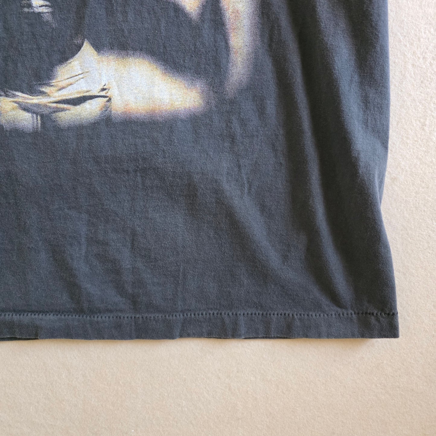 Sade Summer Deluxe Enzyme-washed Graphic Tee Tshirt XL Faded Black