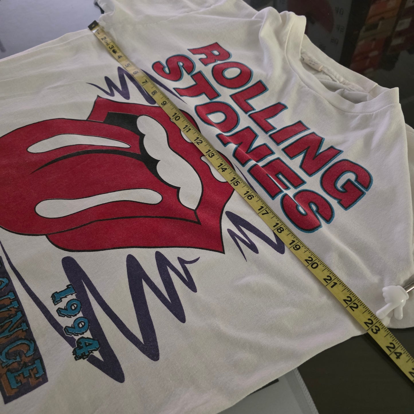 The Rolling Stones Voodoo Lounge Tour Tee Tshirt XL White