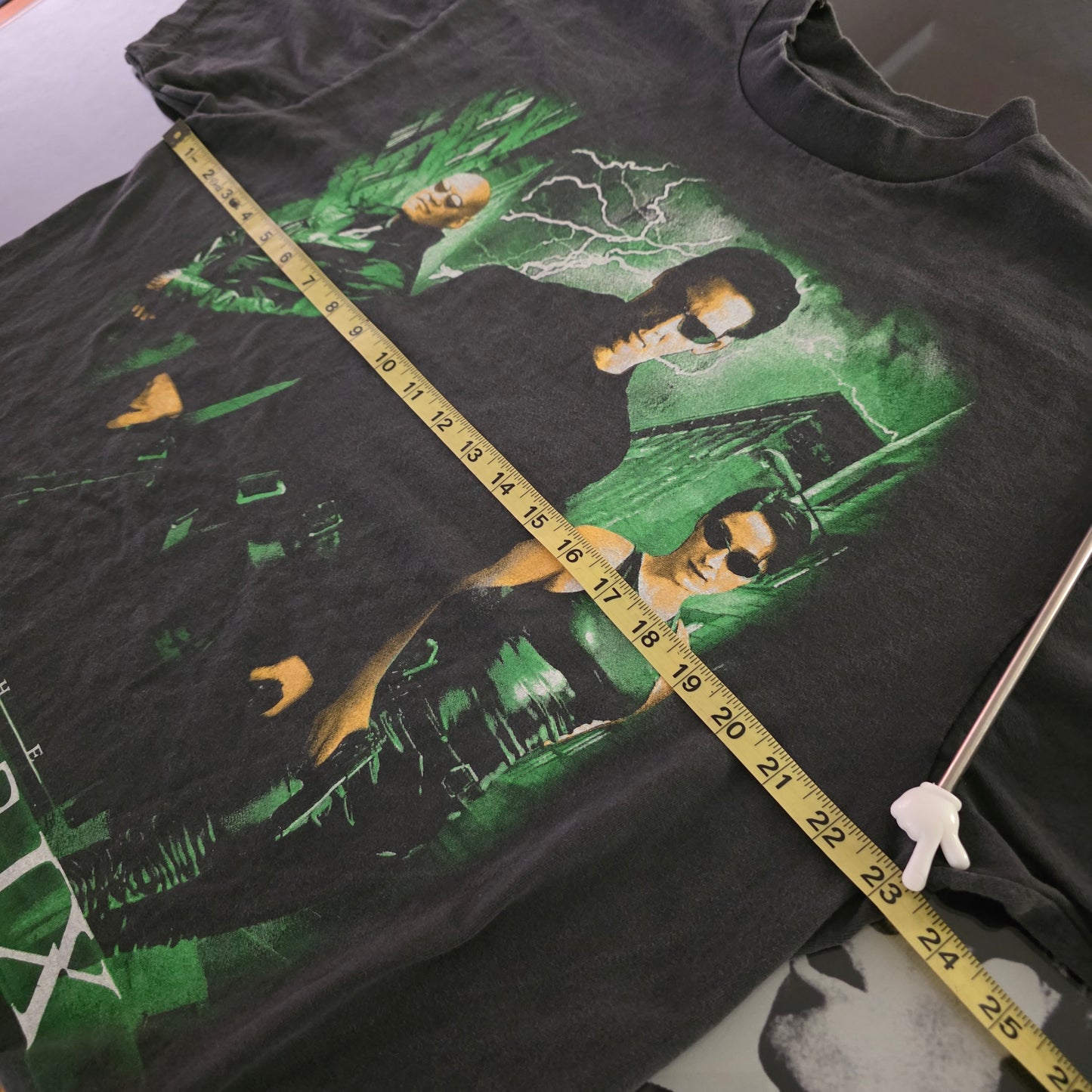 The Matrix 90s Style Double-sided Print Tshirt XL