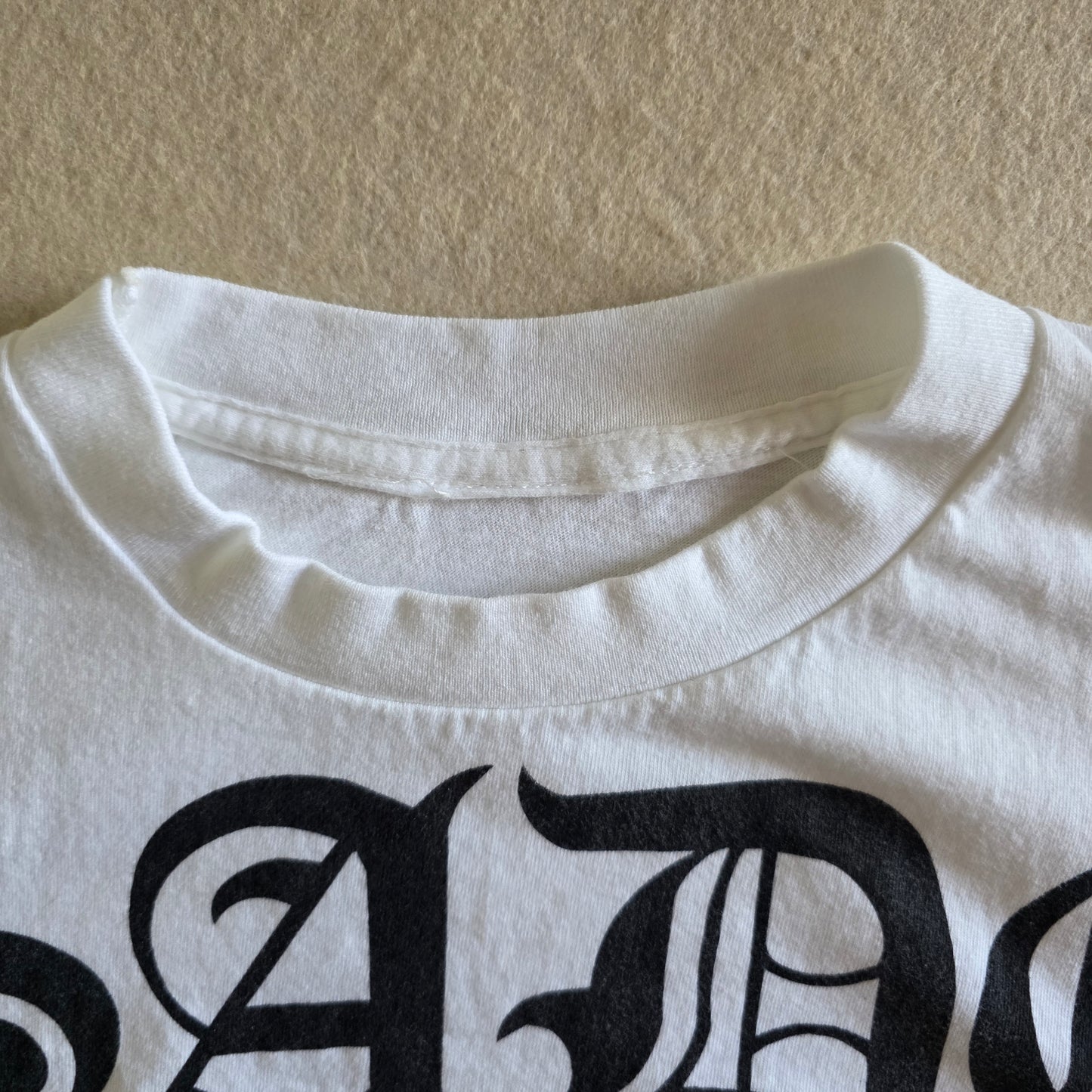 Sade Is It A Crime Double-sided  Tshirt Washed White