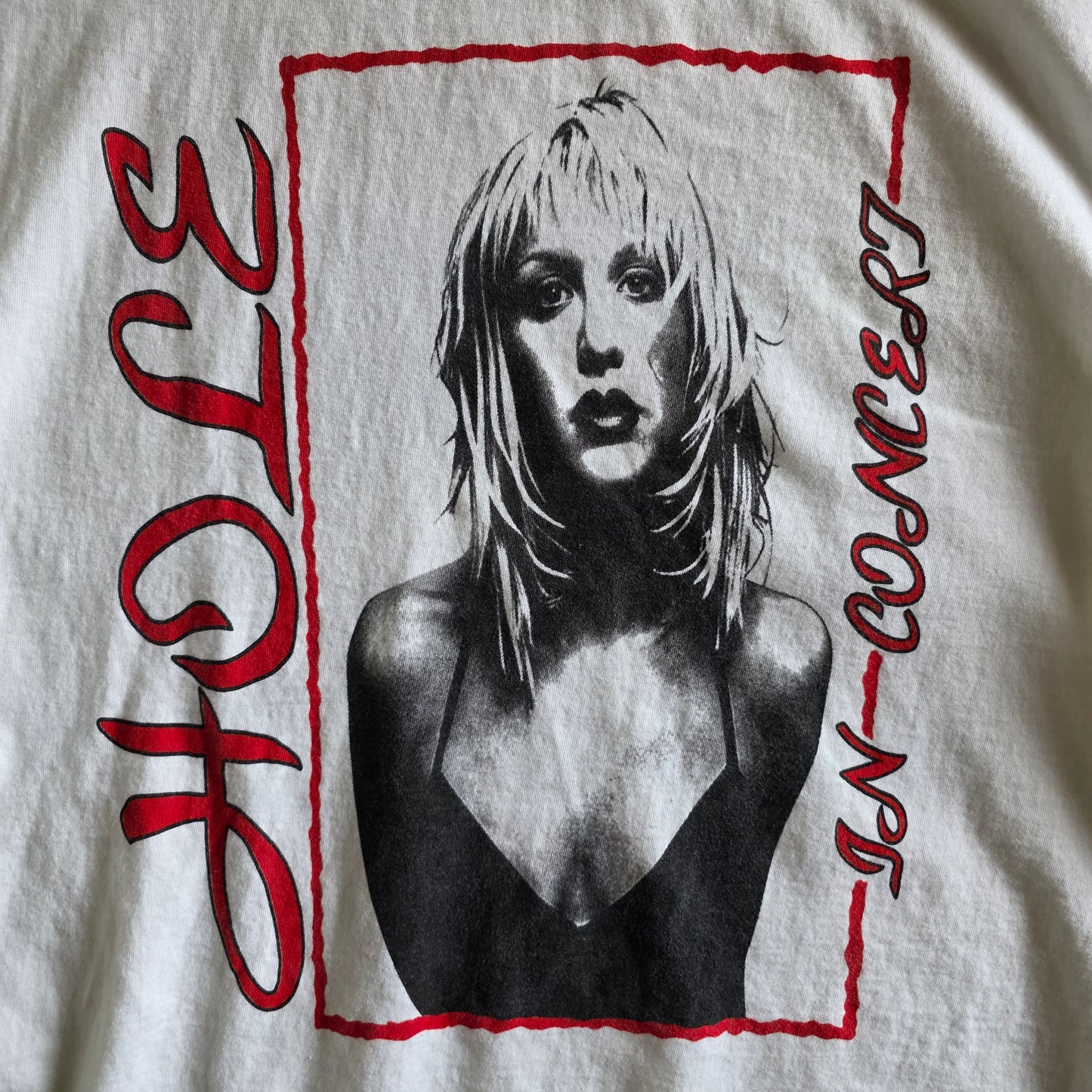 Hole Courtney Love Tour Tshirt XL White