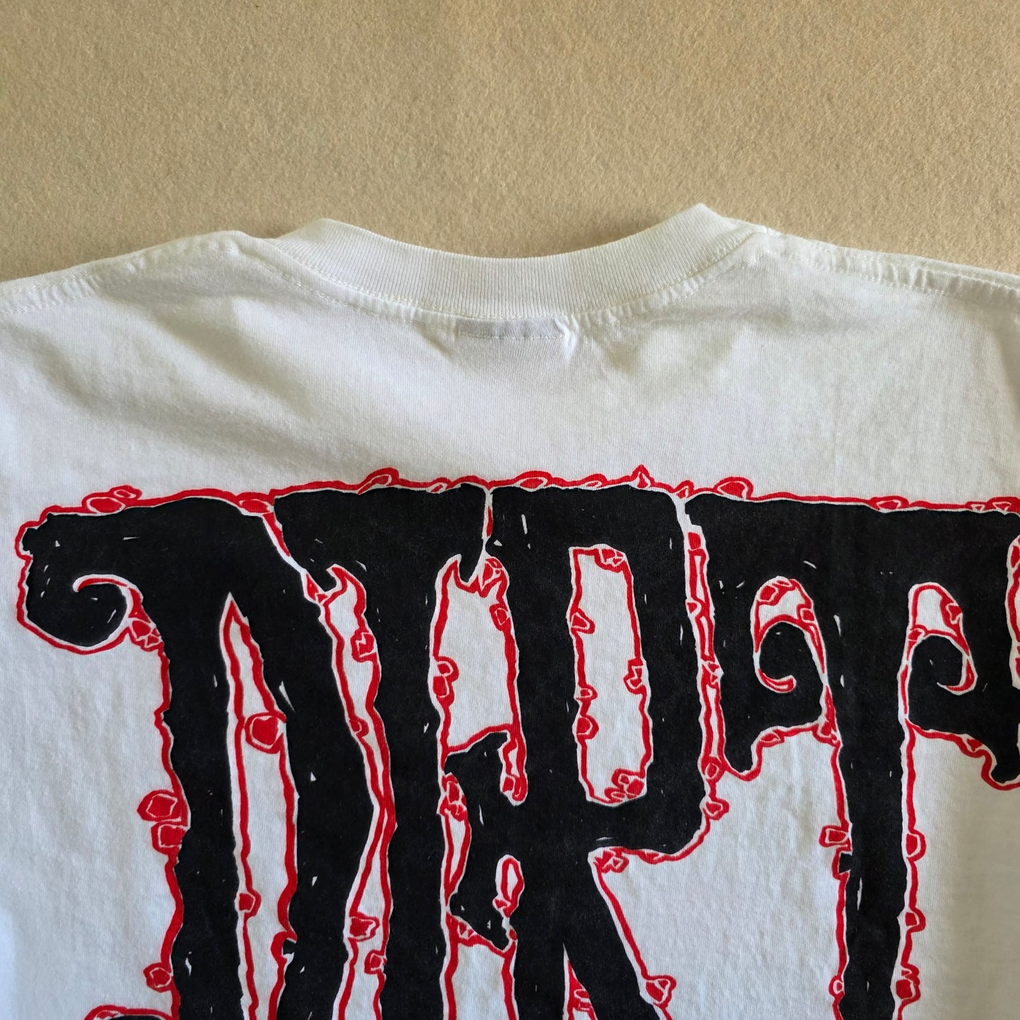 Alice In Chains Dirt 4-sided Print Long Sleeve Tshirt White Large