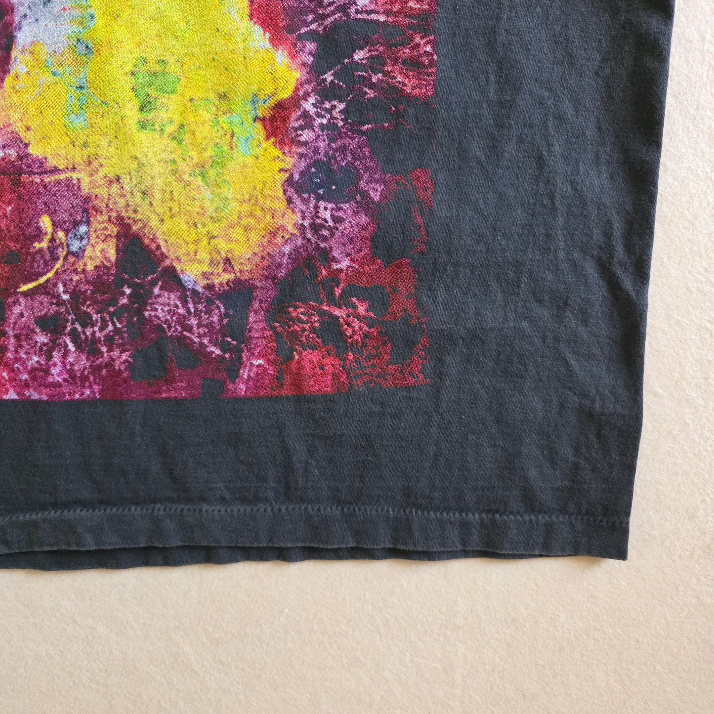 Soundgarden Superunknown European Tour '94 Print Tshirt Tee Faded Black XL