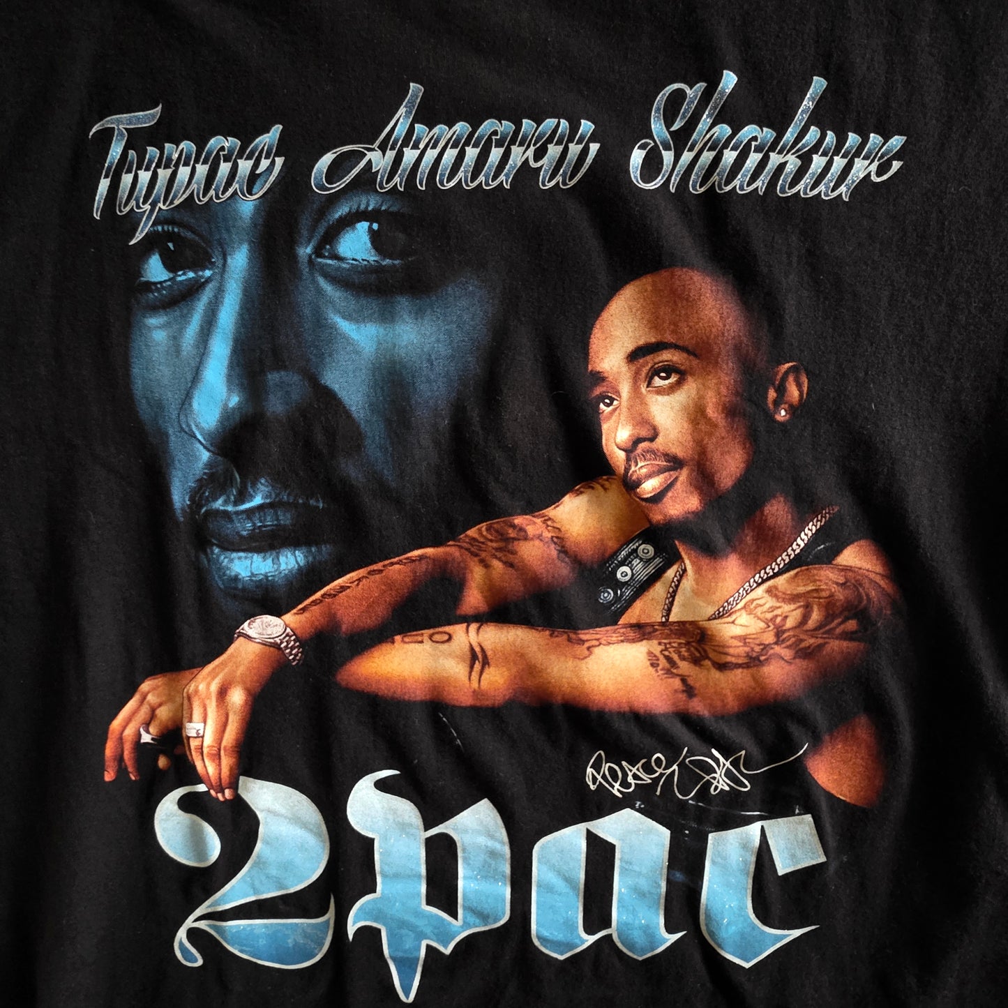 2Pac Tupac Shakur 90s Style Retro Rap Tee