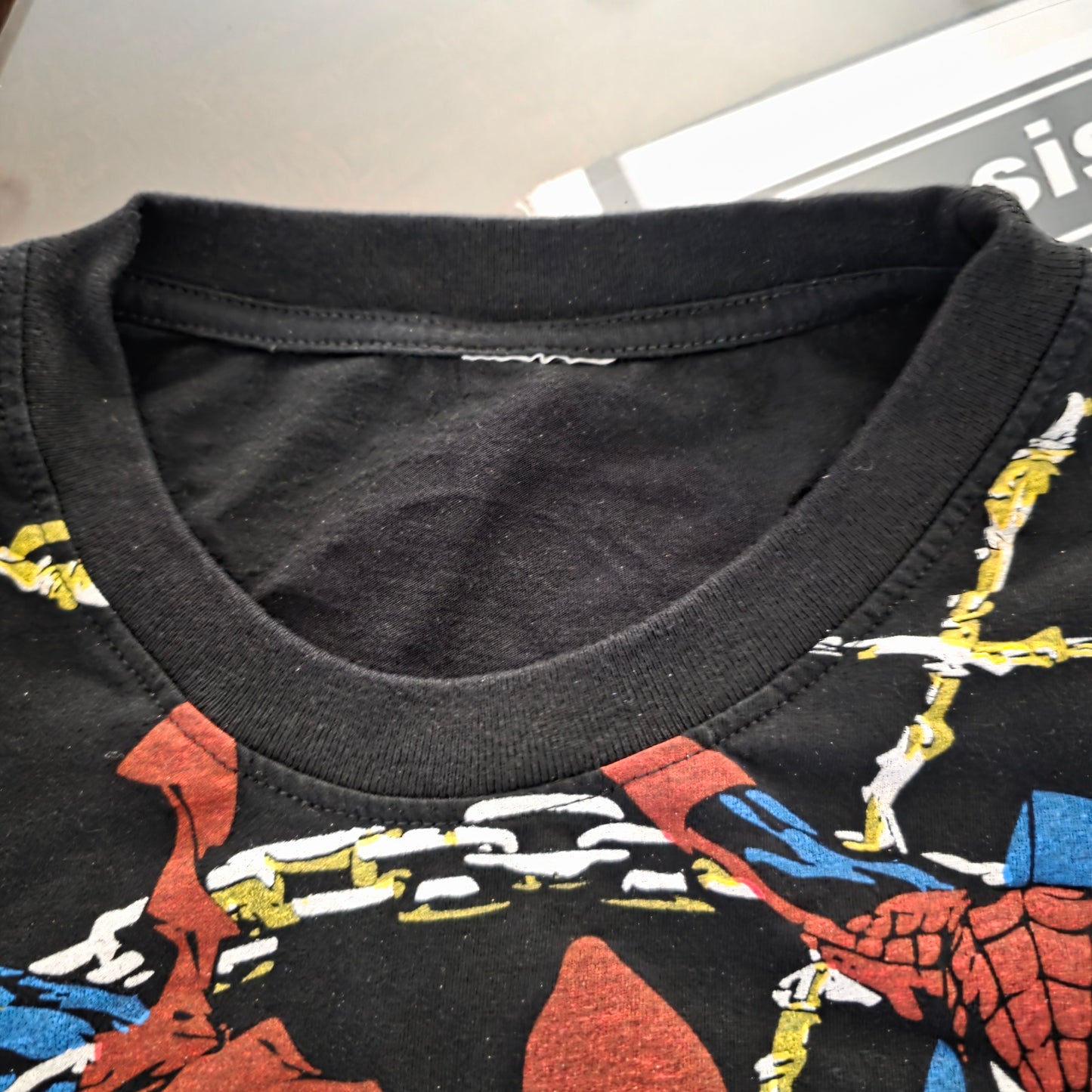 Spawn Spiderman Venom Mashup Overprint AOP All Over Print Tshirt Tee Large