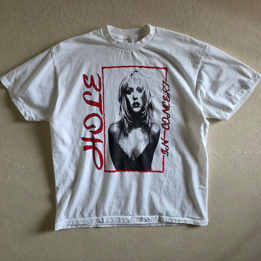 Hole Courtney Love Tour Tshirt XL White
