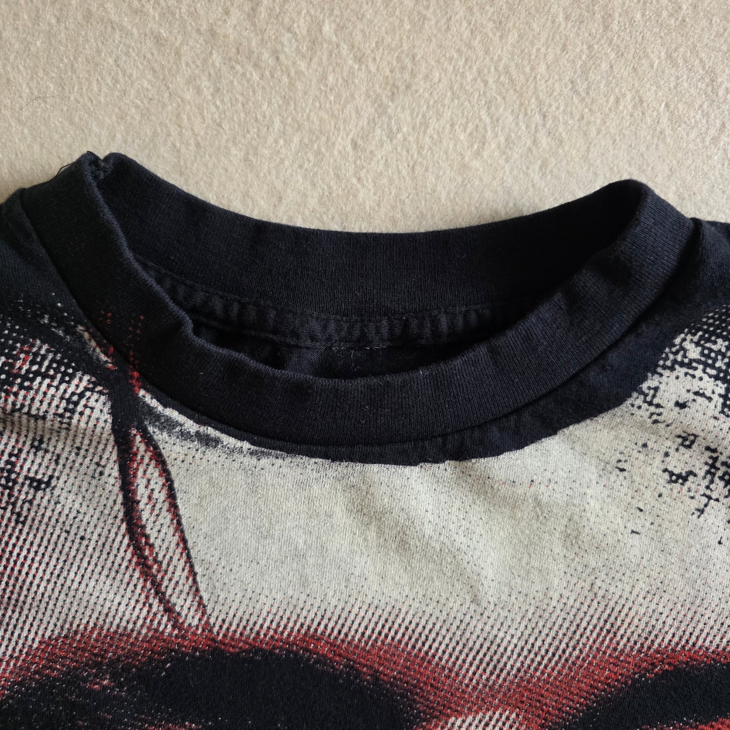 The Shining All Over Print AOP Overprint  OVP Retro Movie Tshirt Tee XL Black