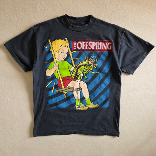 The Offspring 90s Style Americana Album Cover Art Tee Tshirt L Faded Black