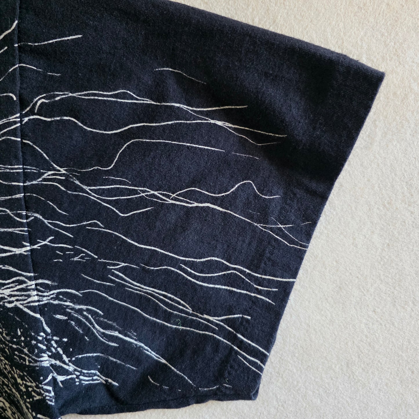 The Grateful Dead Jerry Garcia Overprint All Over Print Tee Tshirt L