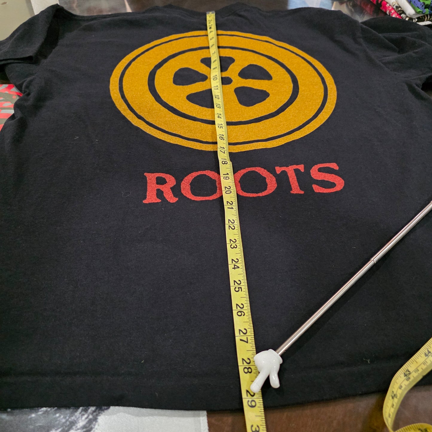 Sepultura Bloody Roots Vintage-Style Graphic Double-sided Tee XL Black