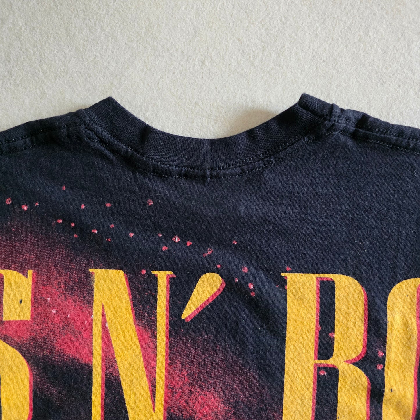 Guns N Roses GNR 2025 Bangkok Thailand Overprint All Over Print Tee Tshirt XL