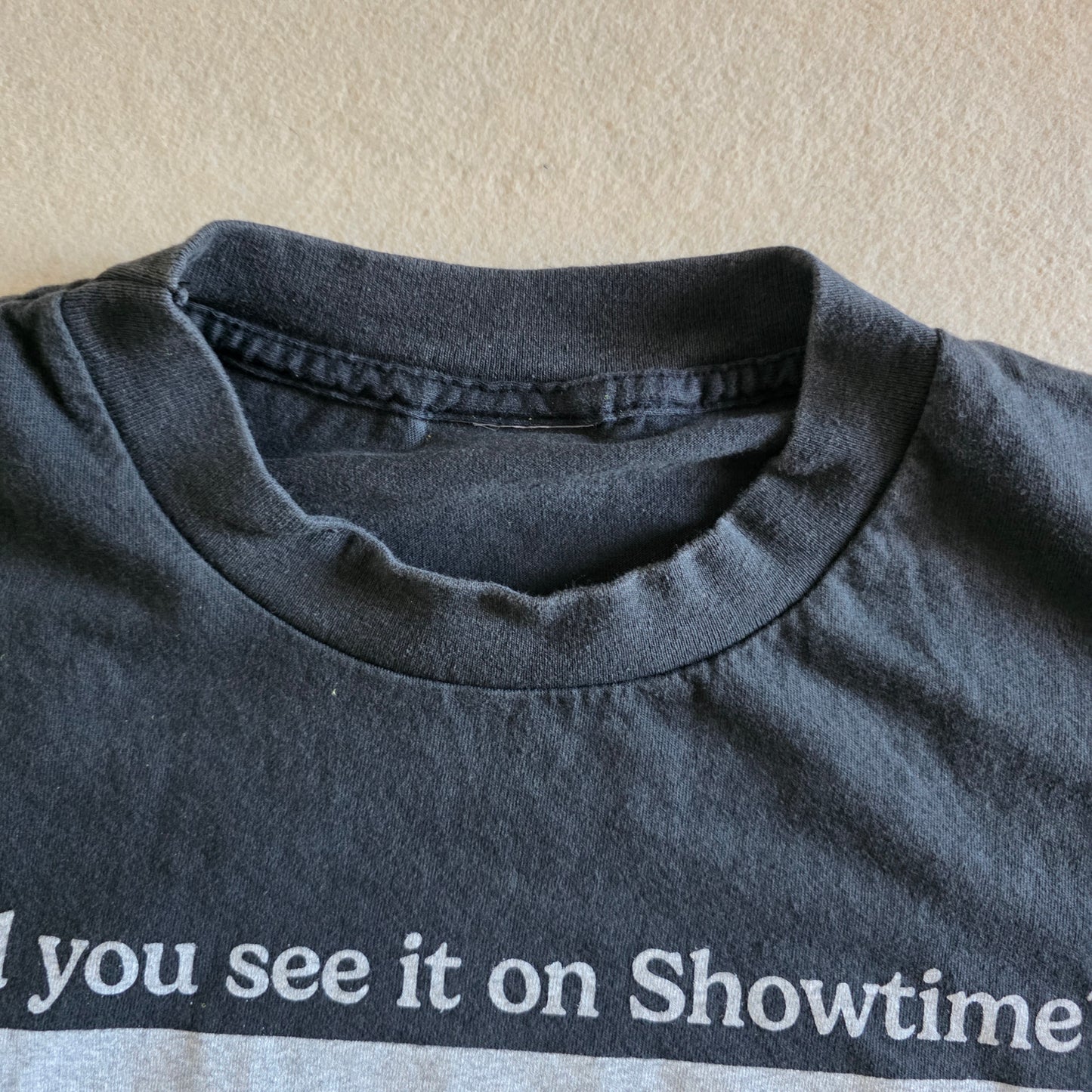 The Silence of the Lambs Double-sided Print Movie Tee L Faded