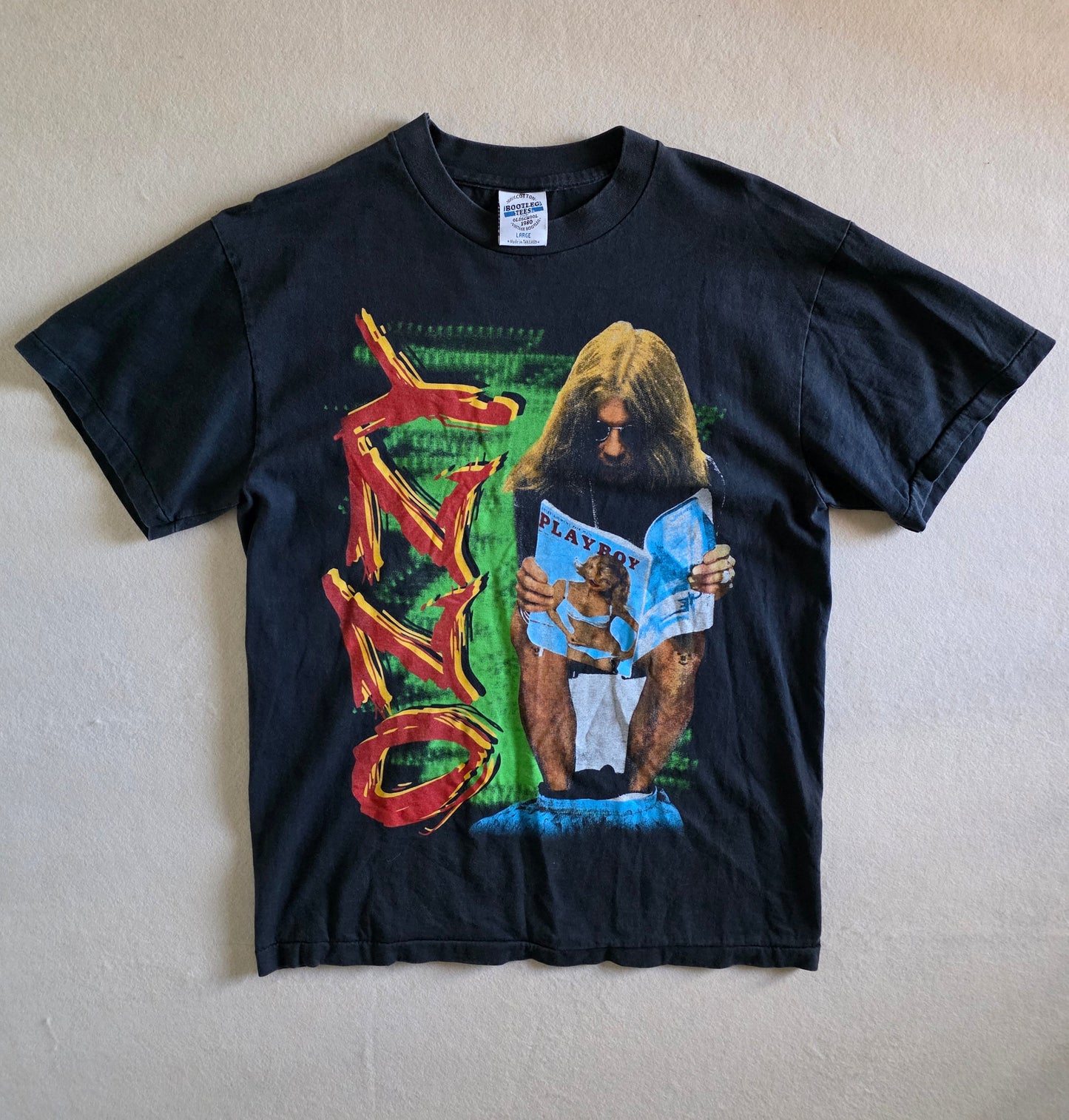 Ozzy Osbourne Retro Graphic Double-sided Tee Large