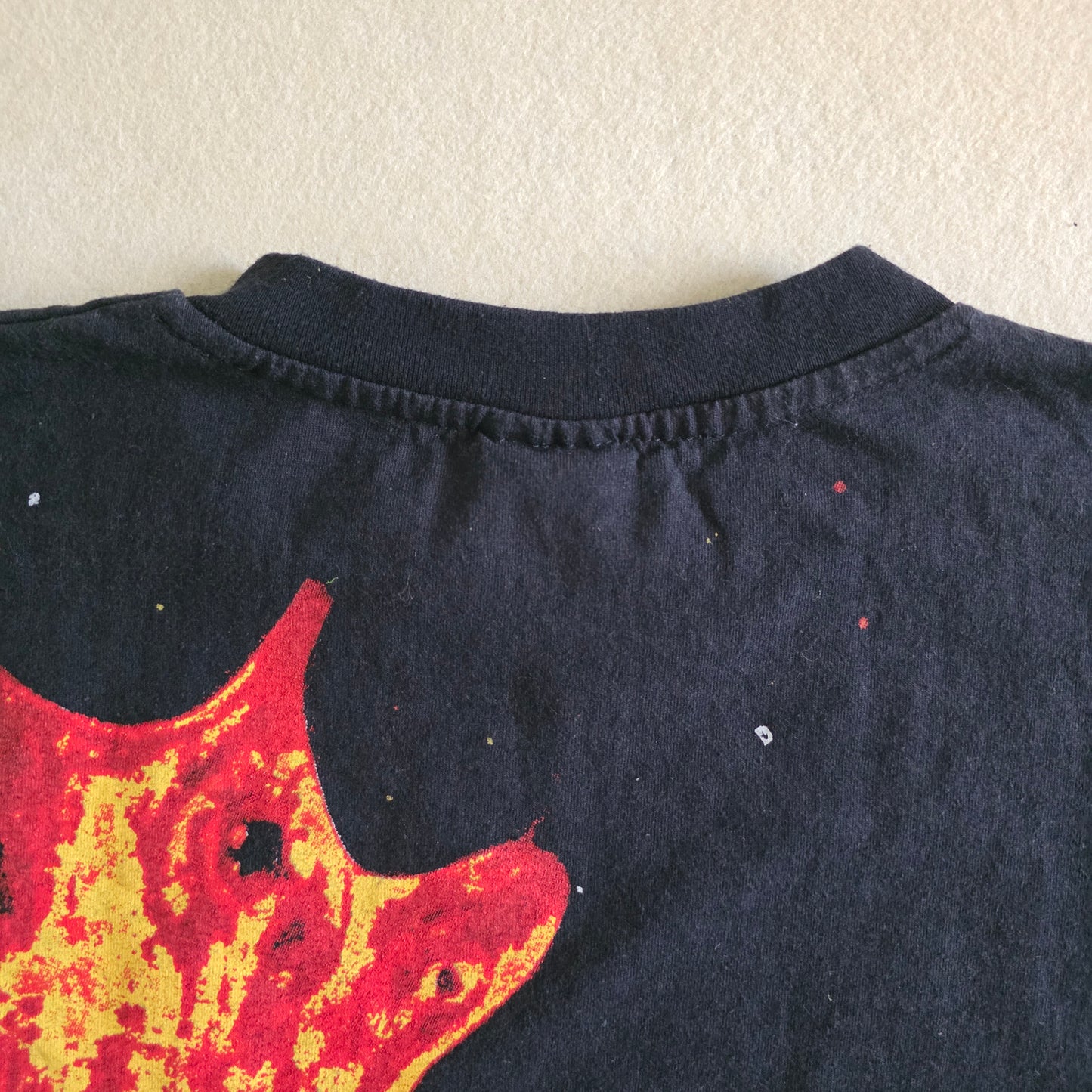 Metallica Load Album Cover Overprint Tee Tshirt Large