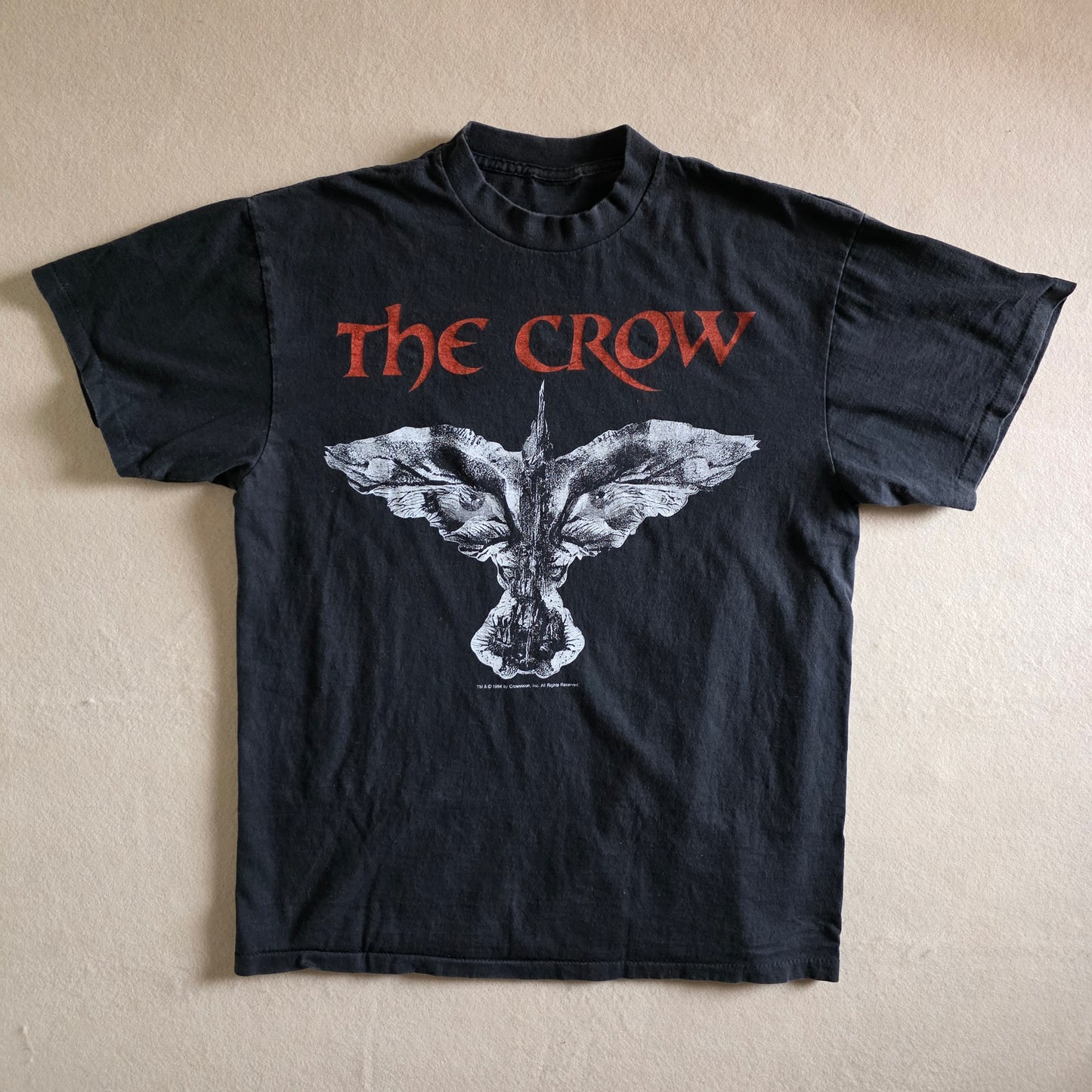 The Crow Double-sided Print Movie Tee L Faded