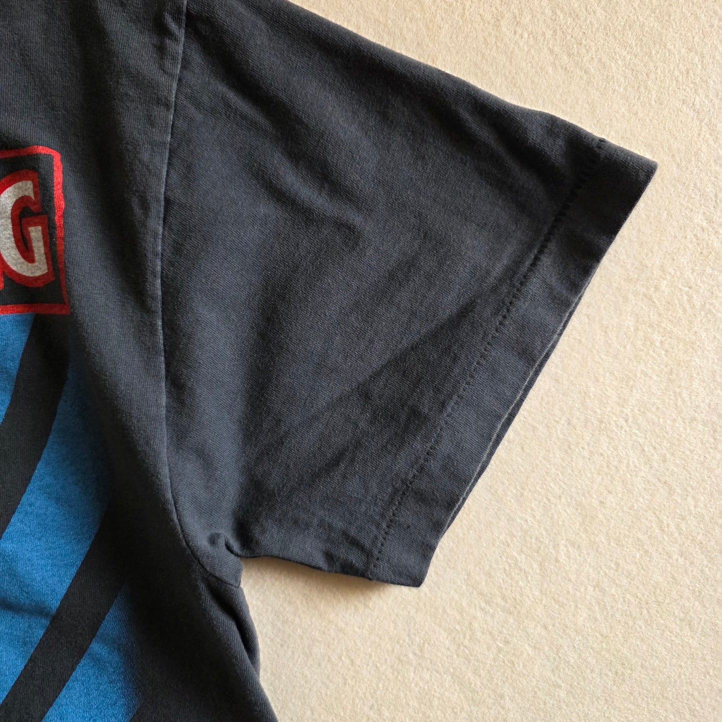 The Offspring 90s Style Americana Album Cover Art Tee Tshirt L Faded Black