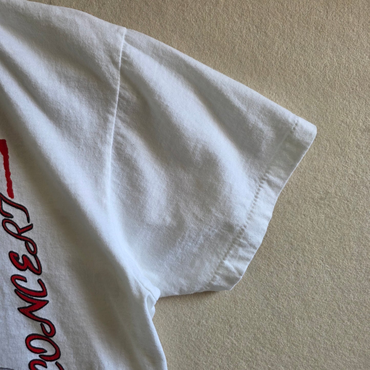 Hole Courtney Love Tour Tshirt Large White