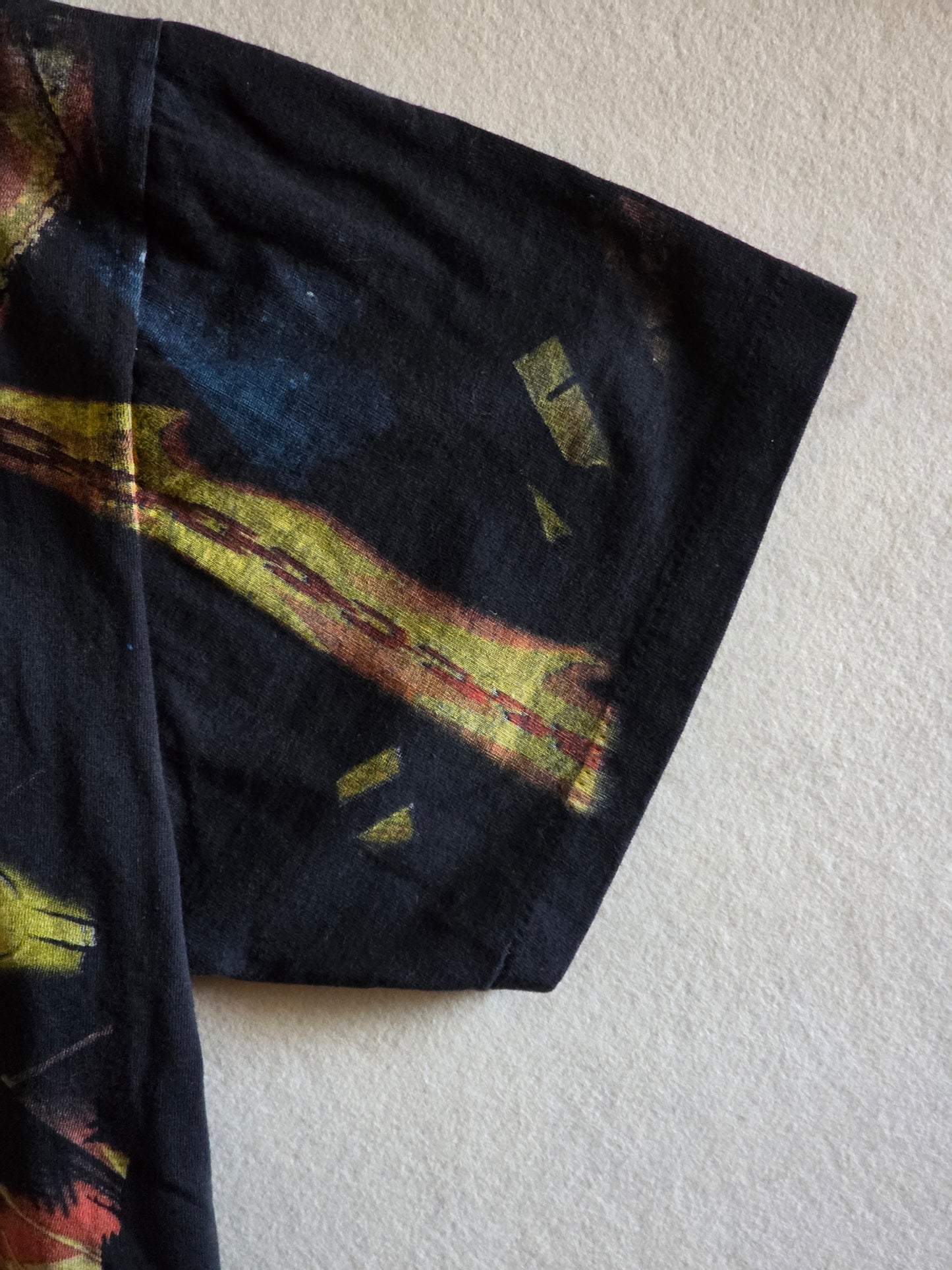 Ghost Rider All Over Print Overprint Print Tee Tshirt L Large