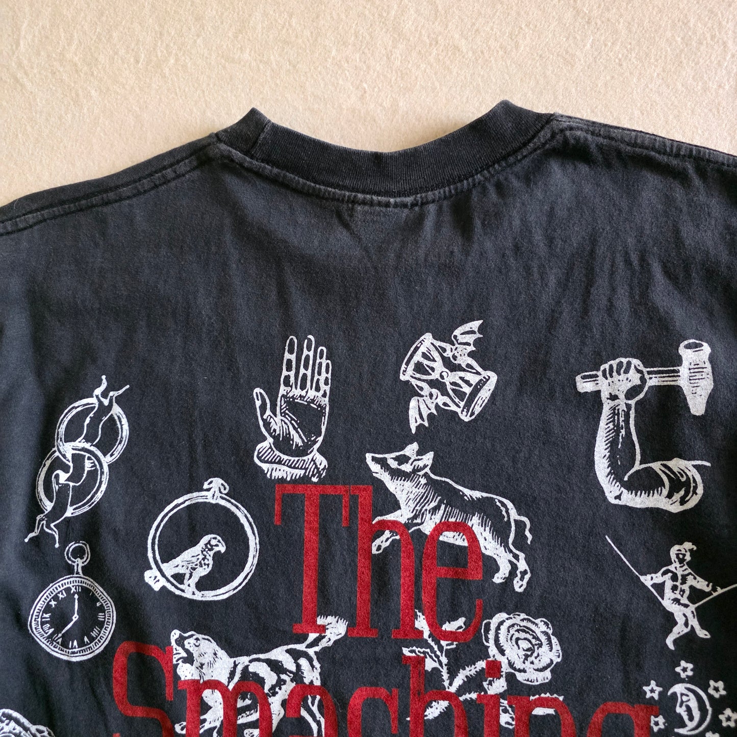 Smashing Pumpkins Melancholy And The Infinite Sadness Tshirt Fade Black L Large