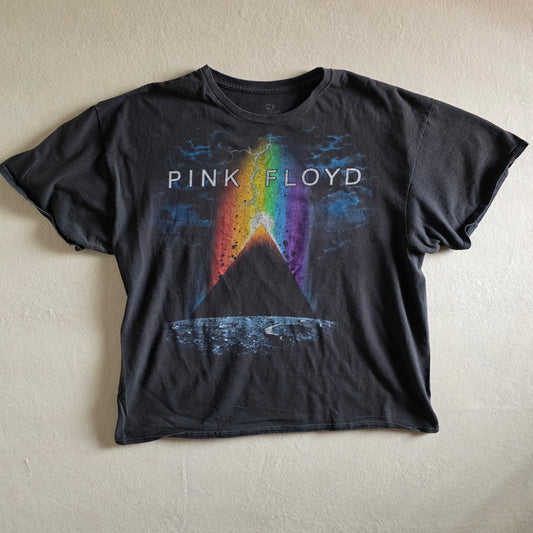 Pink Floyd Liquid Blue Tee Tshirt XXL Faded Black